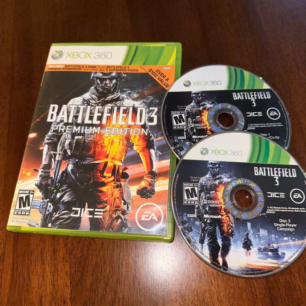 Battlefield 3 Premium Edition for 360